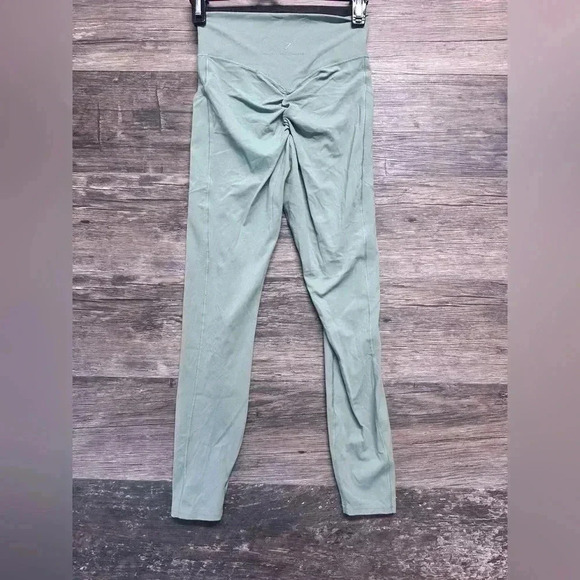 Gymshark Whitney Simmons Sage Green Leggings - Picture 2 of 8